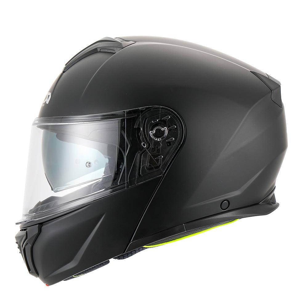 RXT 918 Flip Up Motorcycle Helmet Matt Black