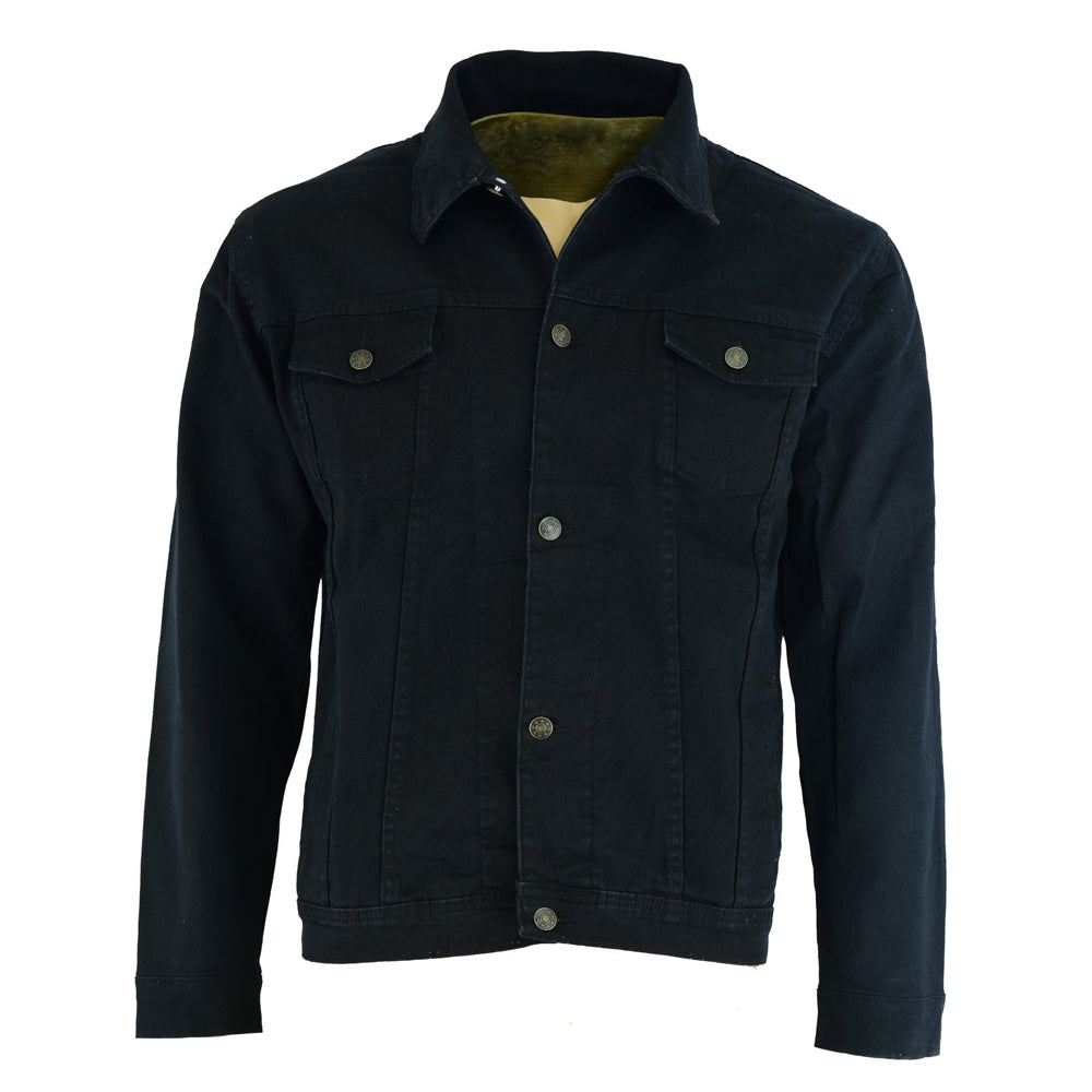 Bikers Gear Australia Jack Motorcycle Kevlar Lined Denim Jacket