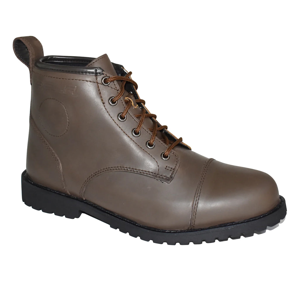 Bela Citizen WP Motorcycle Boots Brown