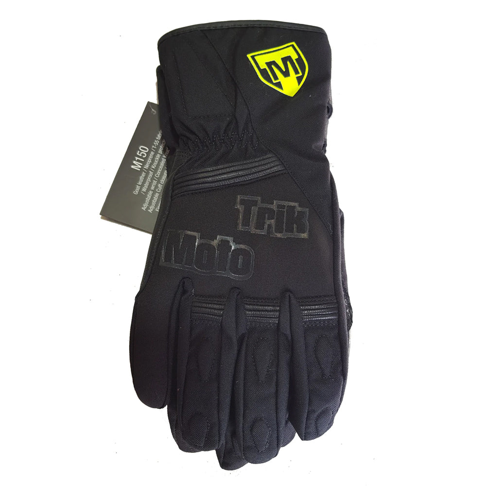 Trik Motorbike Gloves Moto M150 Waterproof Black