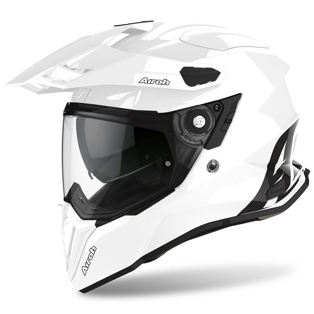 Airoh Road Motorcycle Helmet Commander White Gloss