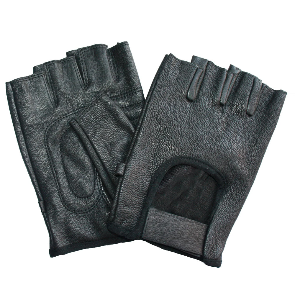 Bikers Gear Australia Moose Fingerless Motorcycle Gloves