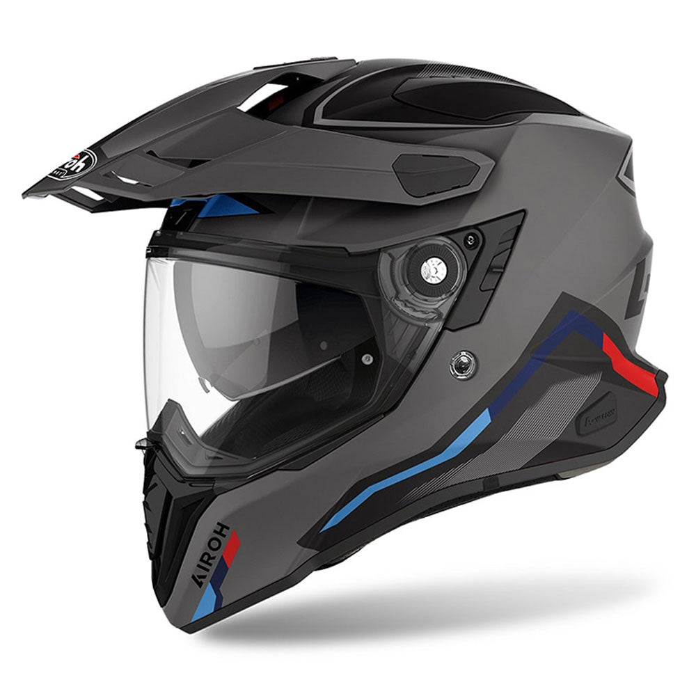 Airoh Road Motorcycle Helmet Commander Factor Anthracite Matt
