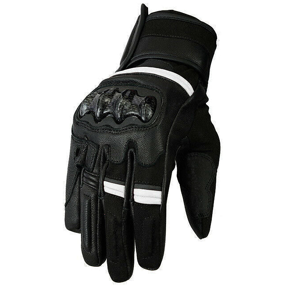 Bikers Gear Australia Vega Motorcycle Sports Gloves White