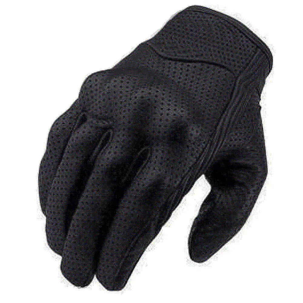 Bikers Gear Australia Castor Short summer perforated Motorcycle Gloves