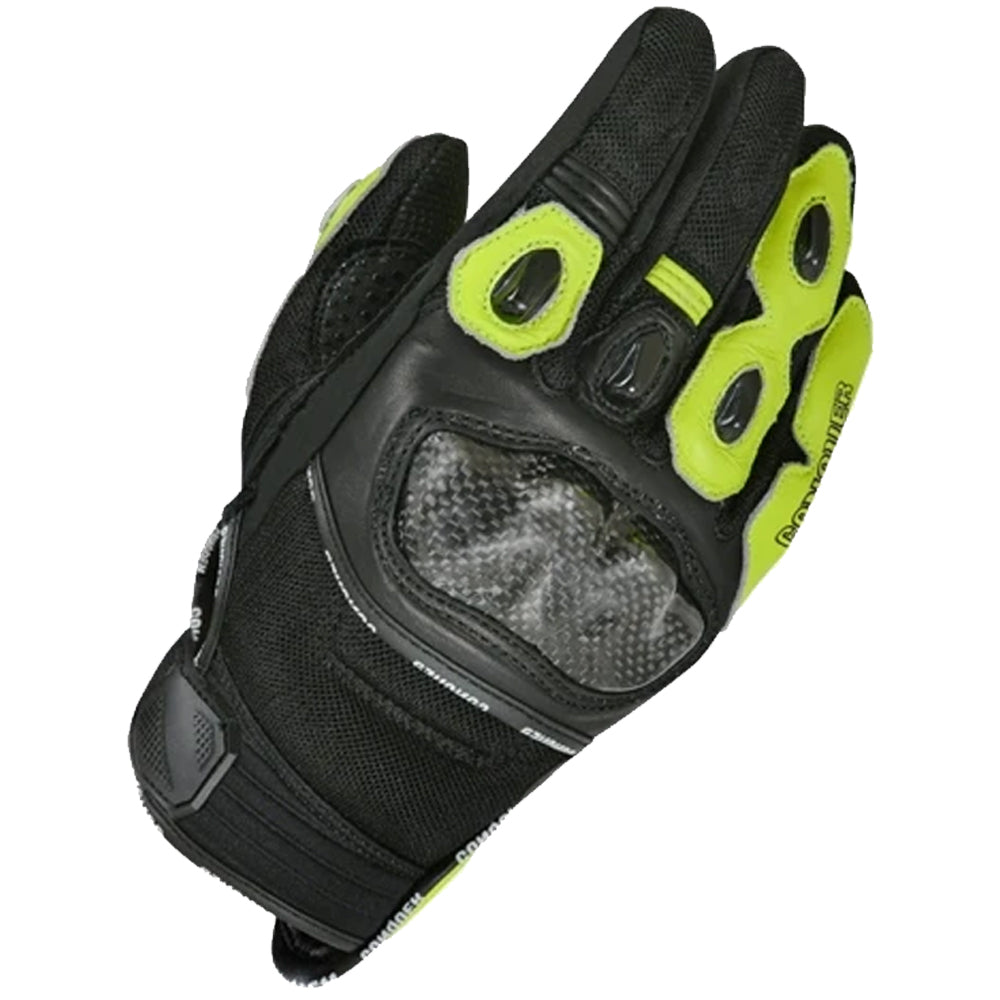 Nelson Motorcycle Leather Gloves Sports / Toruign Black