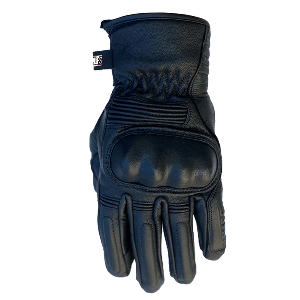 HUFS Leather Cruiser Gloves Satin Black