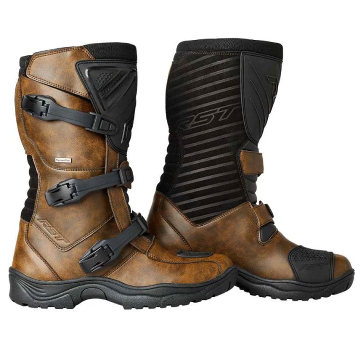 RST Ambush WP Motorcycle Boots Brown