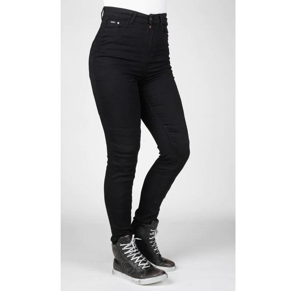 Bull-It Womens Denim leggings Fury ll Black Skinny Super Stretch CE