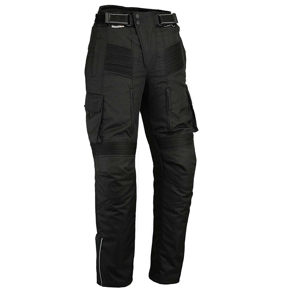 Bikers Gear Australia Speed WP Motorcycle Textile Pants Black