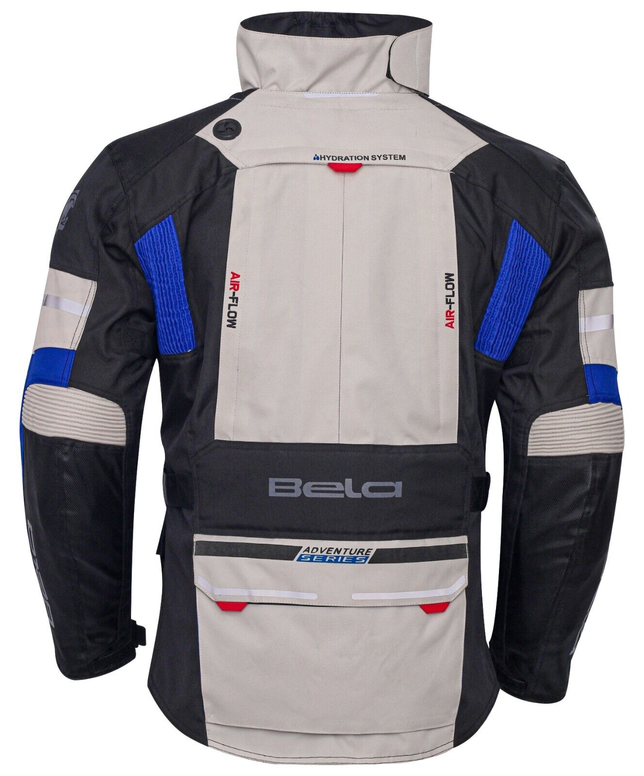 Bela Adventure Touring Motorcycle Motorbike Men Textile Racing Jacket Ce Armored