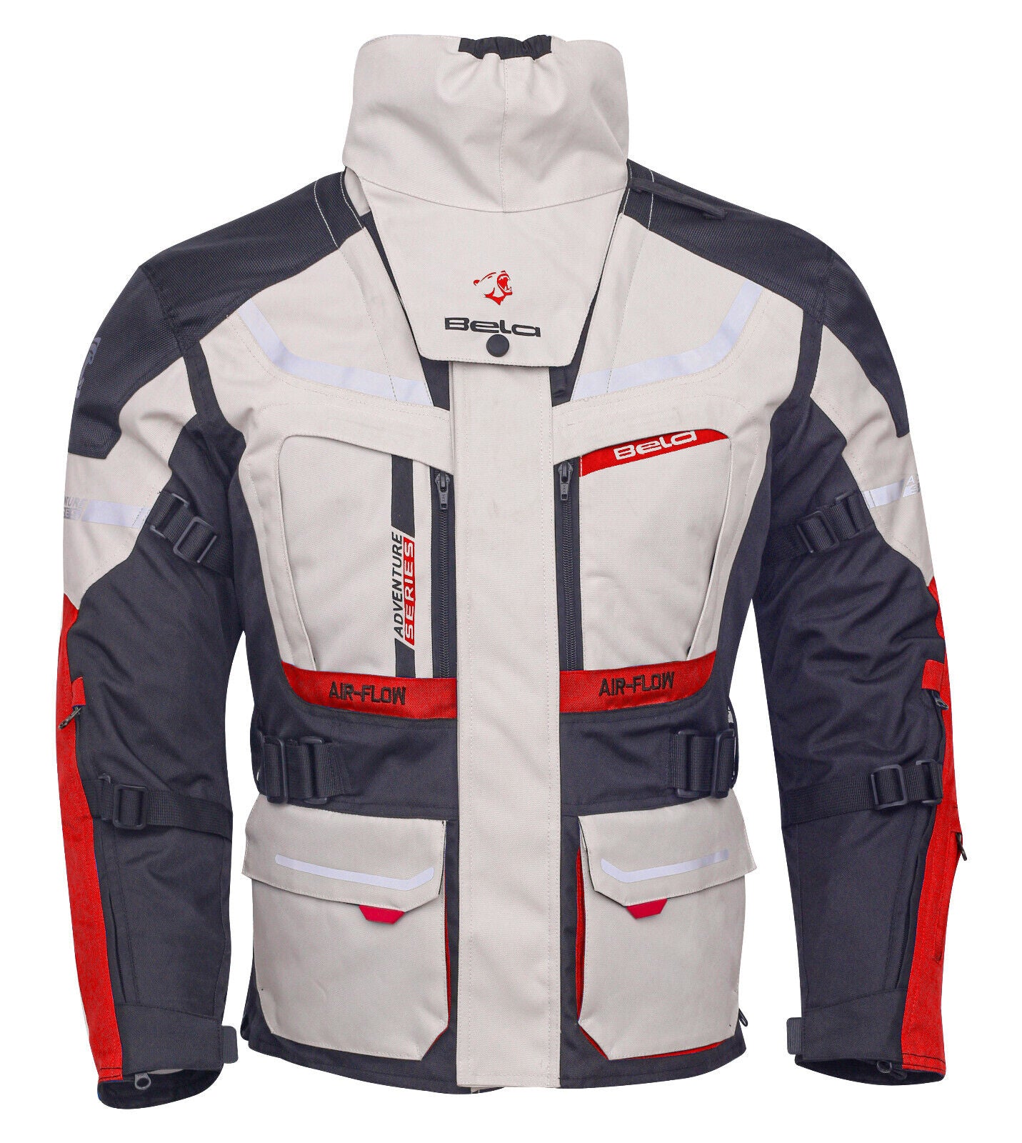 Bela Adventure Touring Motorcycle Motorbike Men Textile Racing Jacket Ce Armored