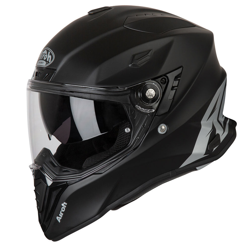 Airoh Road Motorcycle Helmet Commander Solid Matt Black