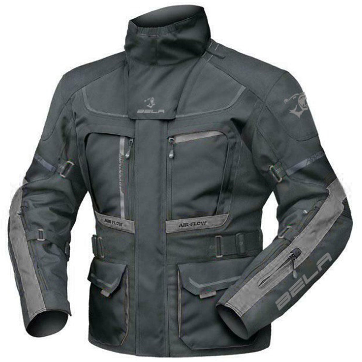 Bela Motorcycle Touring Jacket Transformer Black/Anthracite