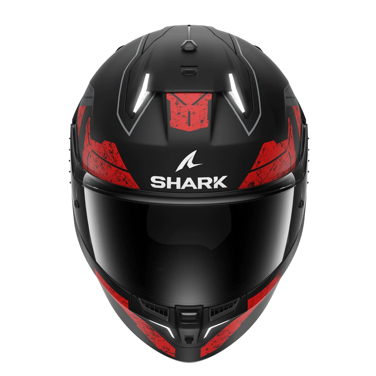 Shark Skwal i3 with Lights Rhad Motorcycle Helmet Black Red