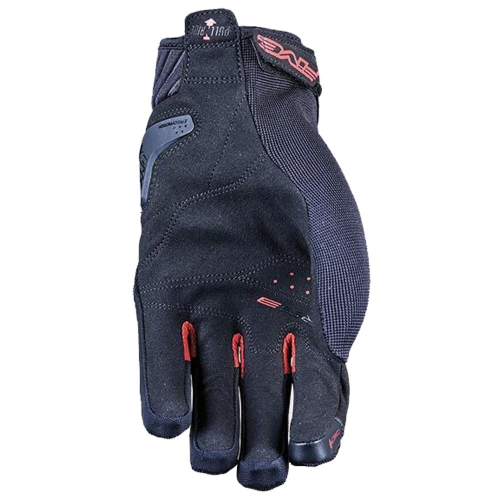 Five RS3 Evo Urban Street Motorbike Gloves Red