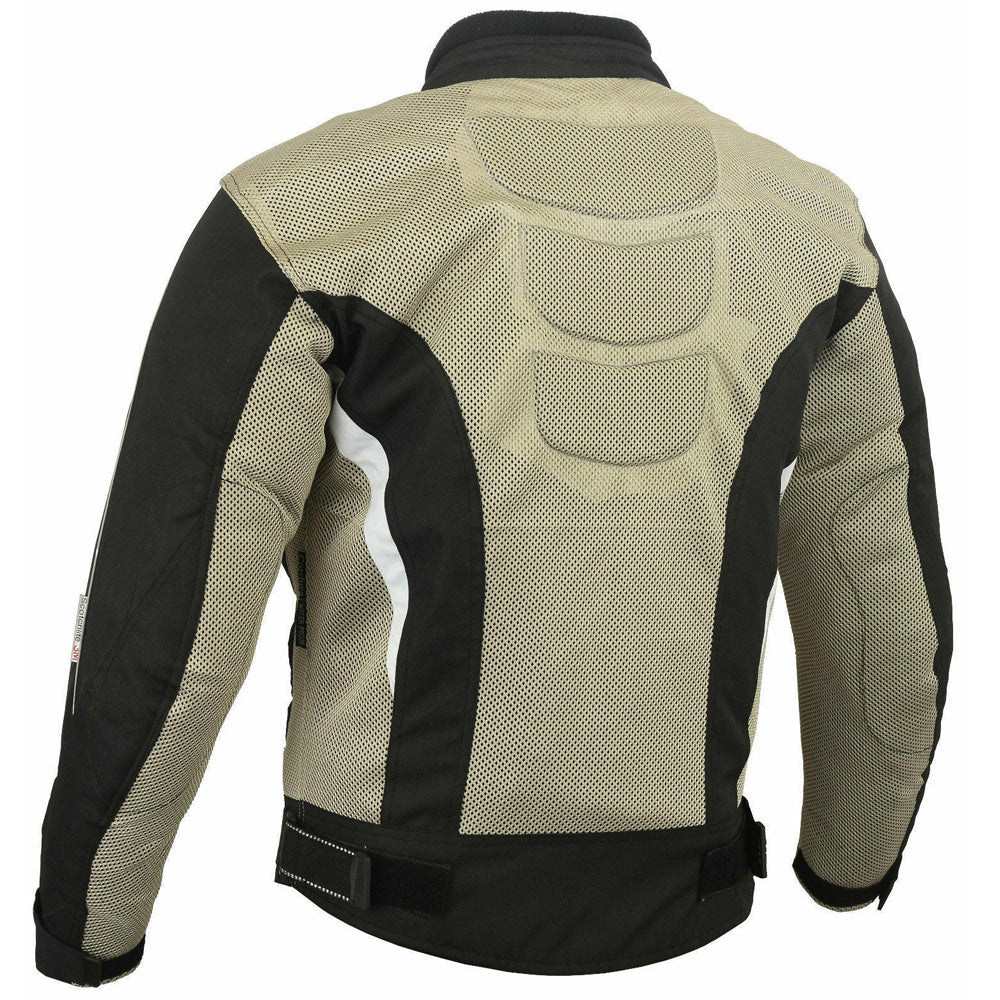 Bikers Gear Australia Chicane Motorcycle Textile Jacket Black/Grey