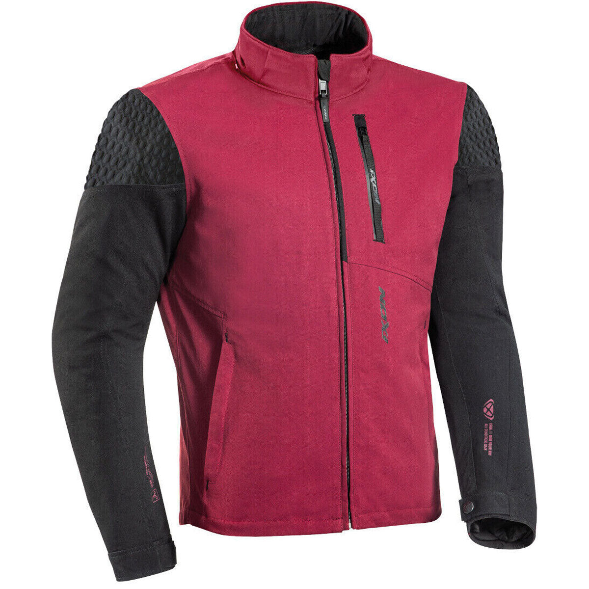 Ixon Brixton WP Urban Motorcycle Jacket Red