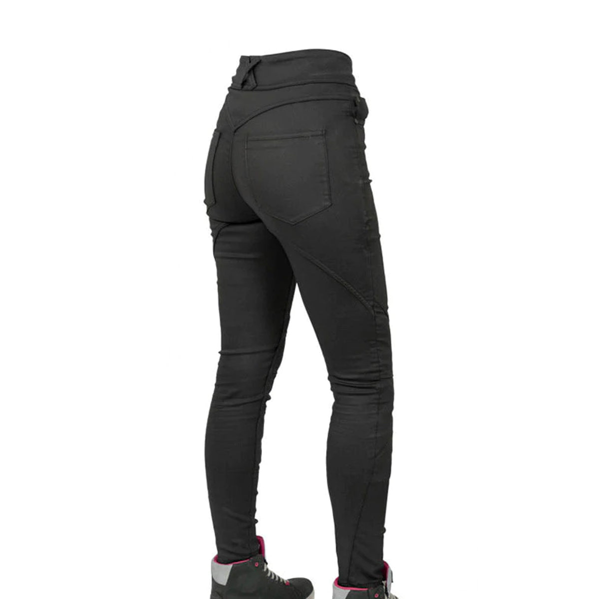 Bull-It Ladies Motorcycle leggings Fury X Covec Black Comfort Stretch