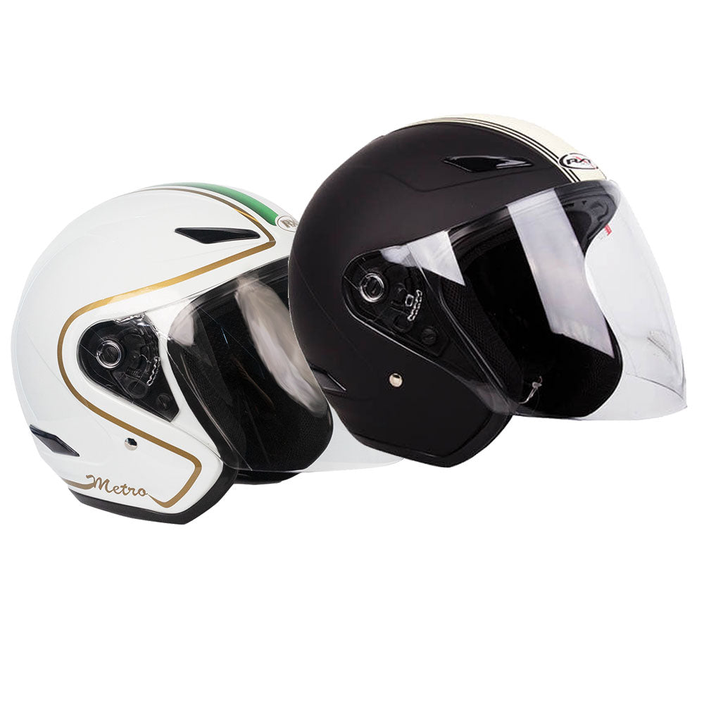 RXT Motorcycle Helmet Metro Retro