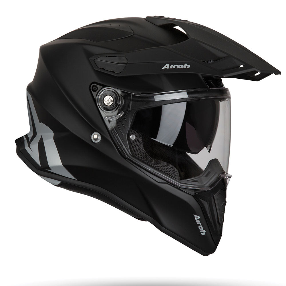 Airoh Road Motorcycle Helmet Commander Solid Matt Black