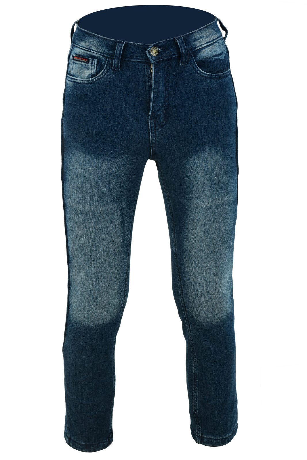 BGA Junee Kids Motorcycle Jeans Blue