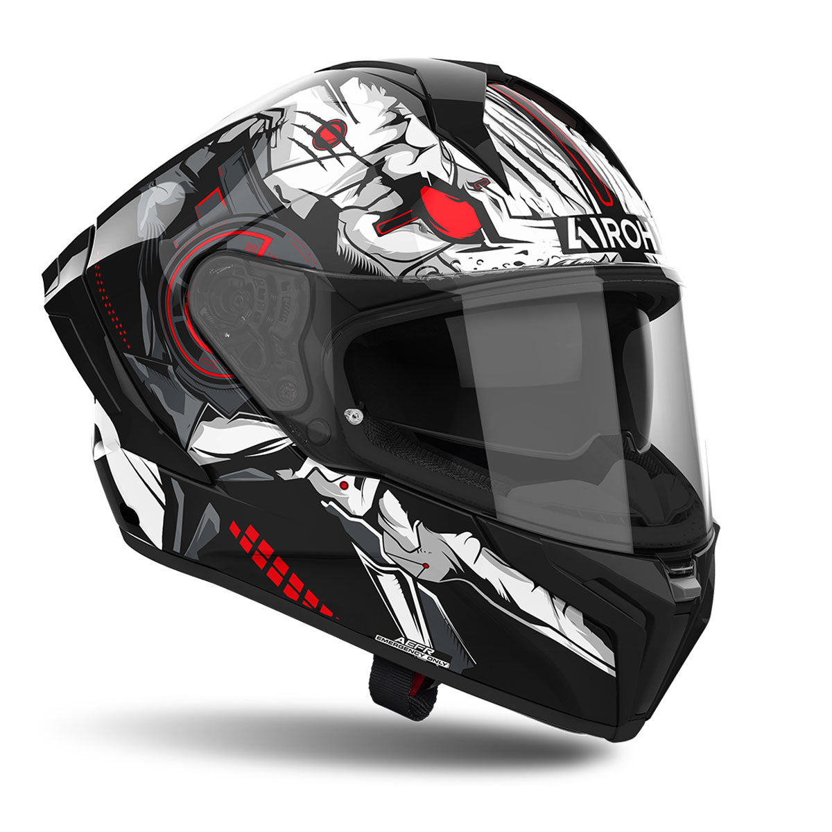 Airoh Road Motorcycle Helmet Matryx Nytro Gloss