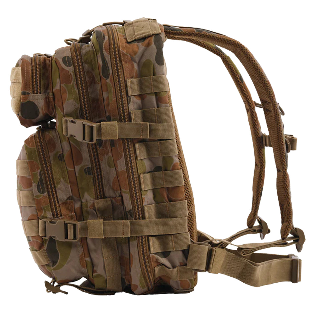 Bush Tracks Assault 2 Molle Back Pack 2 Camo 30L