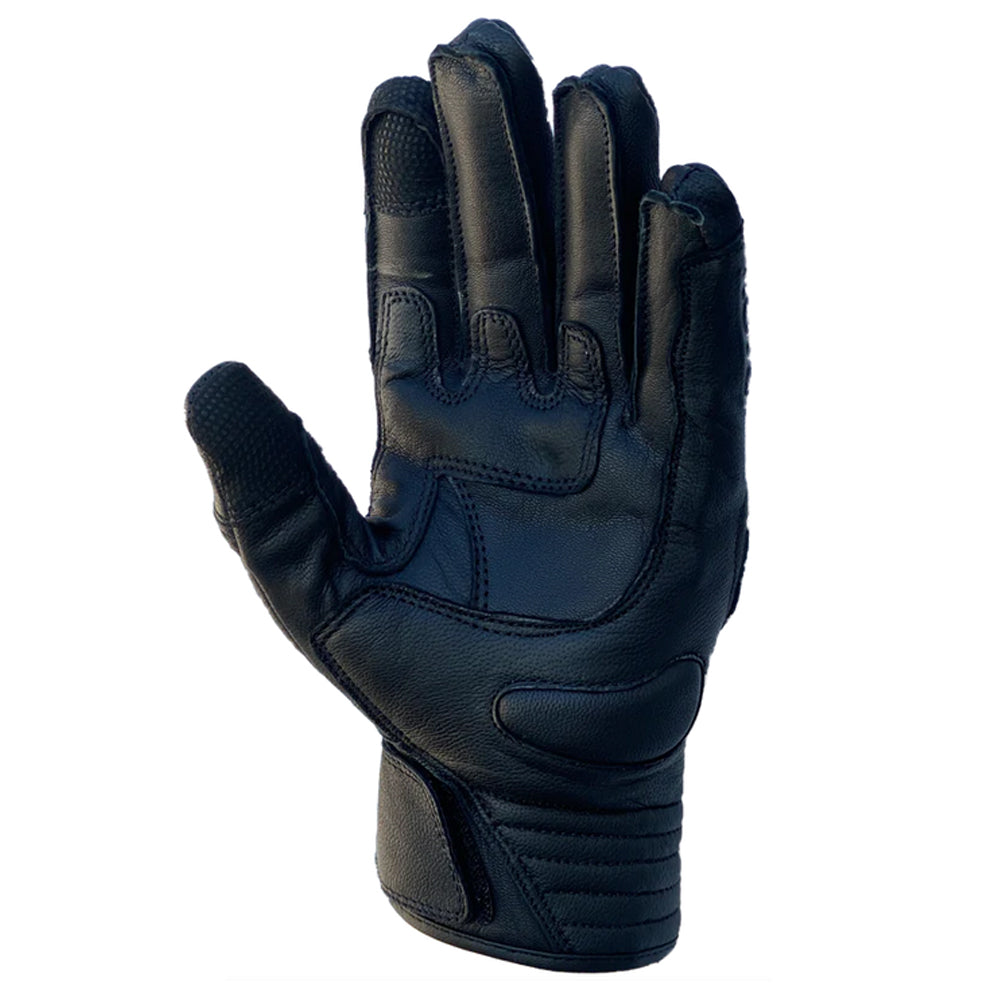 HUFS Leather Cruiser Gloves Satin Black