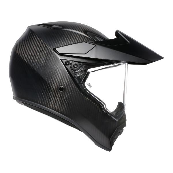 AGV Mens Motorcycle Off Road helmet AX9 Matt Carbon