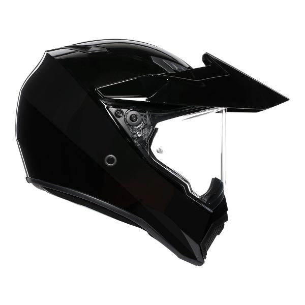 AGV Mens Motorcycle Off Road helmet AX9 Black