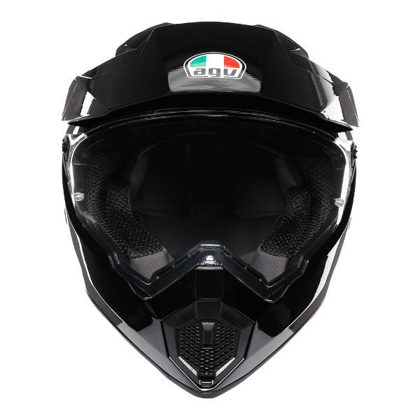 AGV Mens Motorcycle Off Road helmet AX9 Black