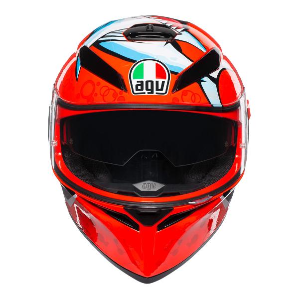 AGV Mens Motorcycle Road Helmet K3 SV Attack