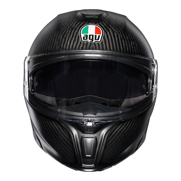 AGV Mens Motorcycle Sport Modular helmet Matt Carbon