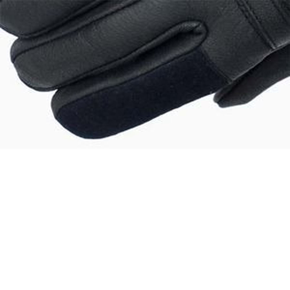 Bikers Gear Motorcycle Gloves Leather Long Gauntlet