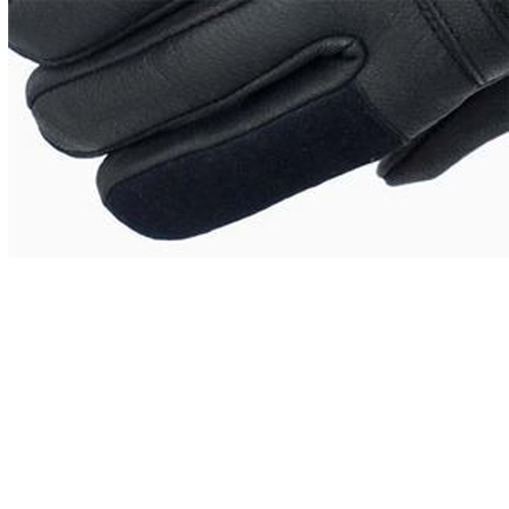 Bikers Gear Australia Leather Long Gauntlet Motorcycle Gloves