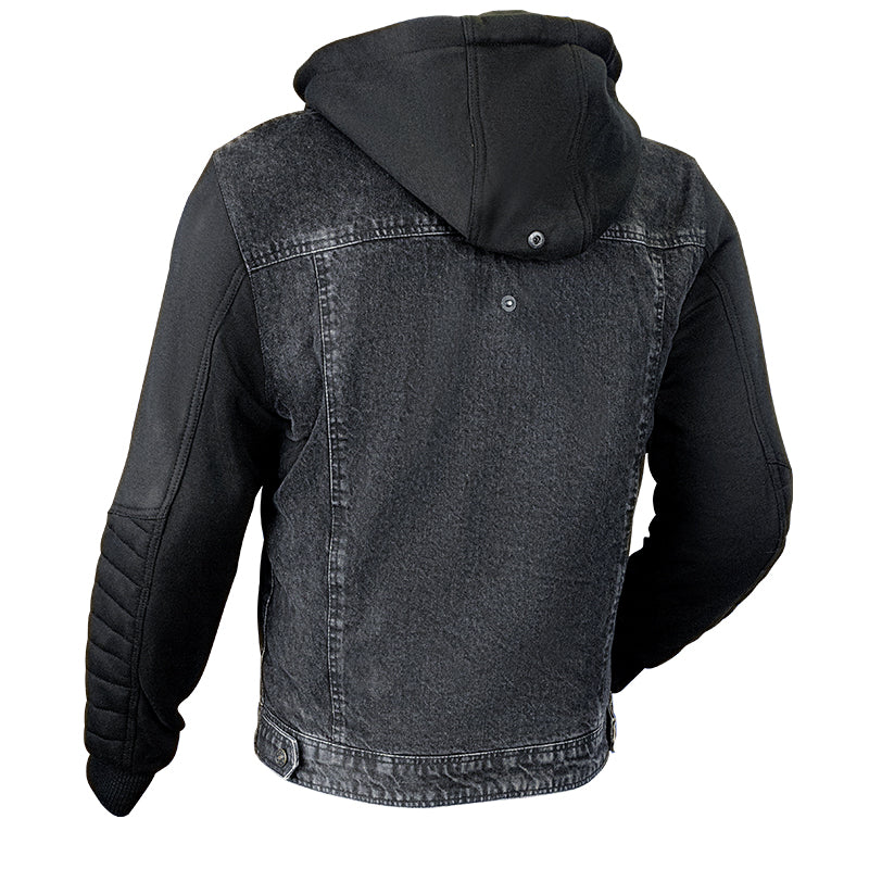 Mens Motodry Stone Protective Hoody Black