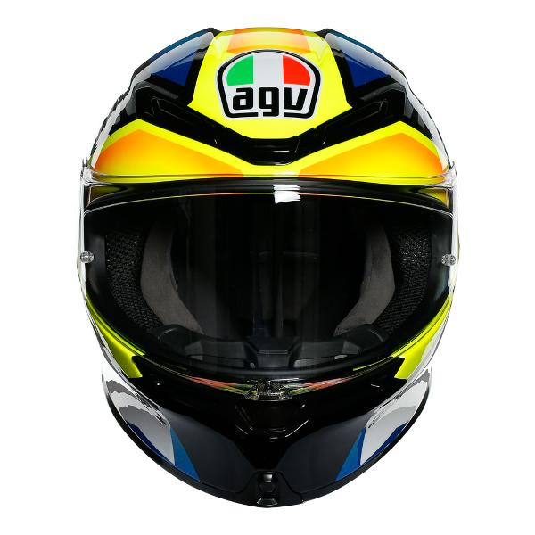 AGV Motorcycle Full Face helmet K6 Joan Mir Black/Blue/Yellow