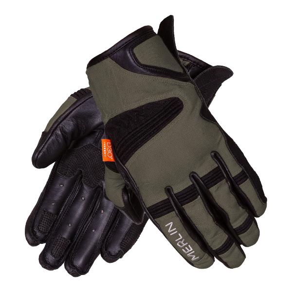MERLIN Mens Motorcycle Gloves Mahala Raid