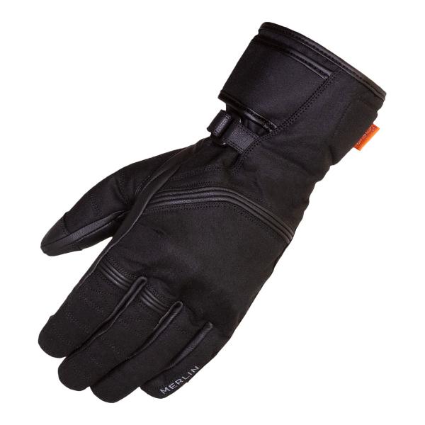 MERLIN Mens Motorcycle Gloves Ranger Black