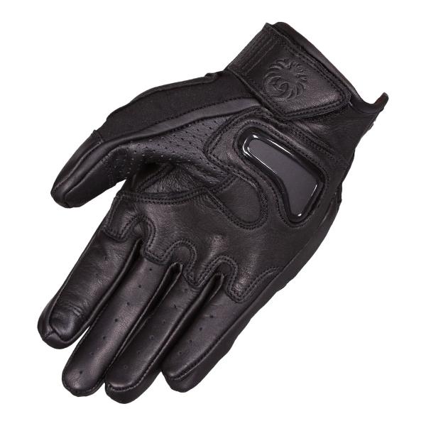 MERLIN Mens Motorcycle Gloves Glenn Black