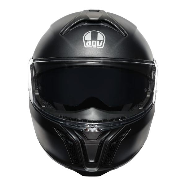 AGV Mens Motorcycle Tour modular helmet Matt Black