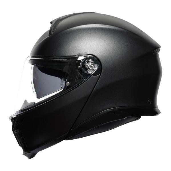 AGV Mens Motorcycle Tour modular helmet Matt Black