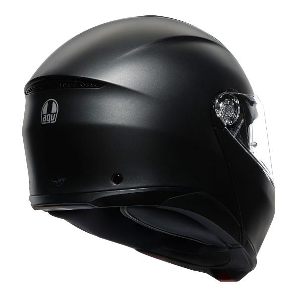 AGV Mens Motorcycle Tour modular helmet Matt Black