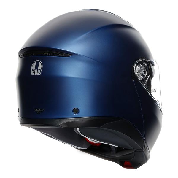 AGV Mens Motorcycle Tour modular helmet Galassia Matt Blue