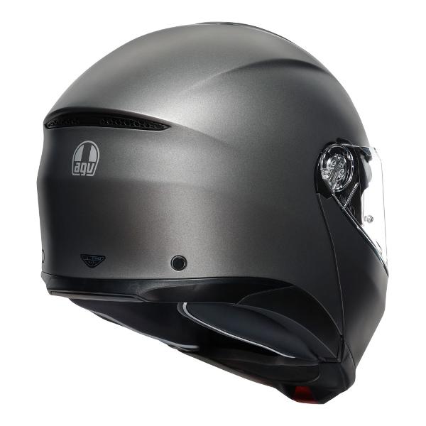 AGV Mens Motorcycle Tour modular helmet Luna Matt Grey