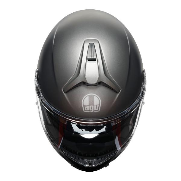 AGV Mens Motorcycle Tour modular helmet Luna Matt Grey