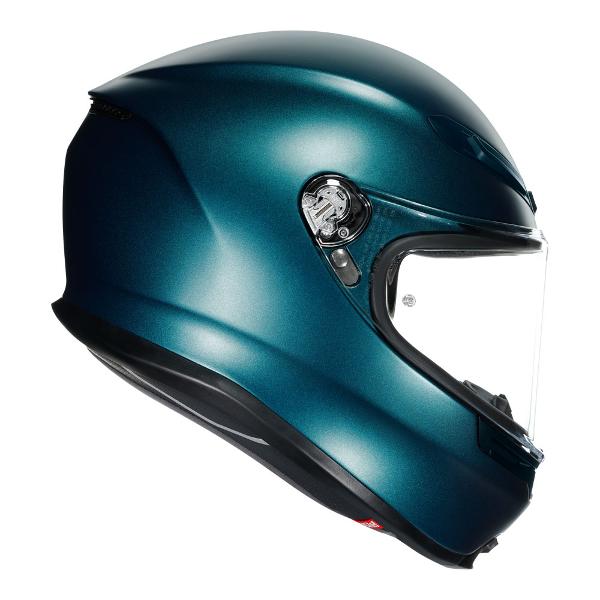 AGV Mens Motorcycle Full Face helmet K6 Petrolio Matt