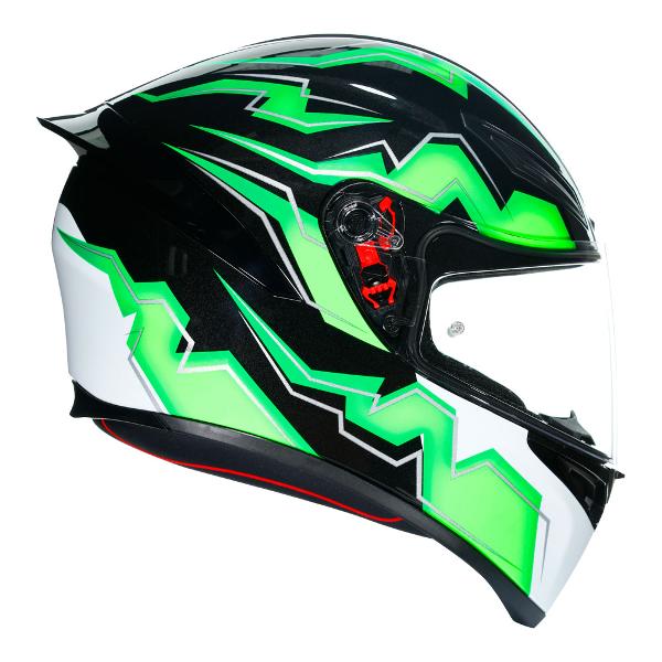 AGV Mens Motorcycle Sport Helmet K1 Kripton Black/Green