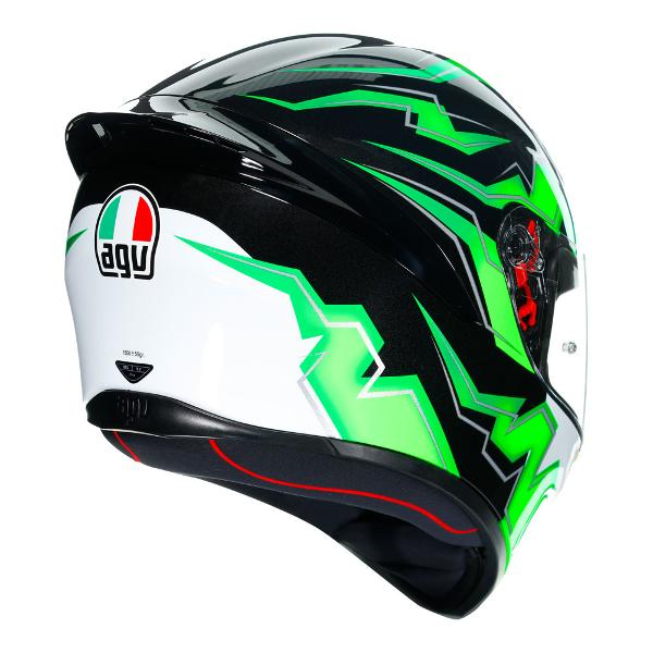 AGV Mens Motorcycle Sport Helmet K1 Kripton Black/Green